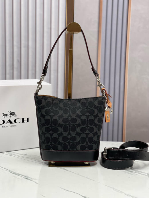 秋冬特惠💰460 coach/蔻驰新款 新品丹宁牛仔流浪包CT132 商品图1