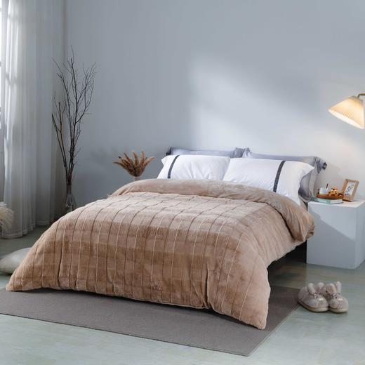 【远梦】防静电高端仿兔毛被套毯 商品图3