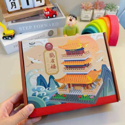 【8.9元起开炸小颗粒积木！3件包邮】名胜古迹建筑积木 兼容乐高 领略多种名胜建筑风光 500pcs多颗粒积木 感受浓浓传统文化 商品图4