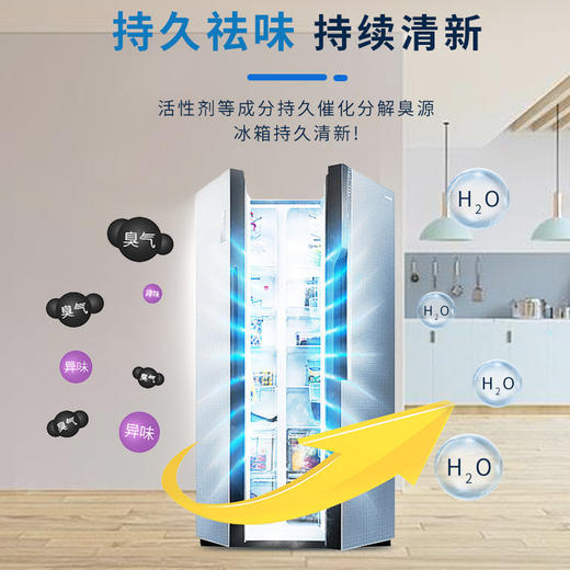 「买1送1！9.9到手两瓶」冰箱清洁剂居家日用冰箱除味剂 去除异味多用途家电清洁液除臭剂厨房用品 商品图2