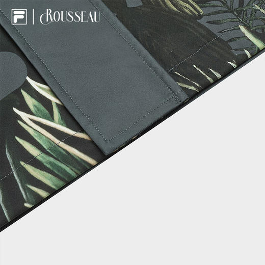 【斐乐】FILA  x 卢梭 斐乐男梭织外套张艺兴同款2024冬新款休闲满印宽松连帽 商品图6