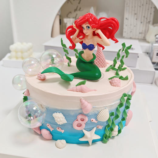 小美人鱼蛋糕 商品图3