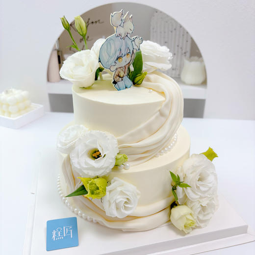 齐司礼鲜花双层蛋糕 商品图3