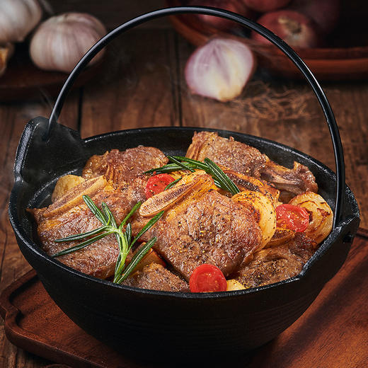 如意三宝 牛仔骨（袋装）160g*5（赠鸡胸肉100g*2+黑椒汁*5） 商品图4