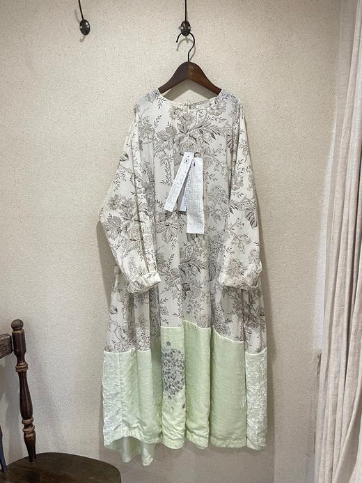 Aodress印花拼接连衣裙 商品图12