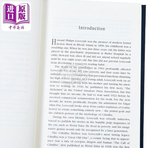 预售 【中商原版】大角星华丽经典系列 克苏鲁的呼唤和其他故事 Call of Cthulhu and Other Stories 英文原版 H P Lovecraft 商品图2
