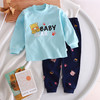 【超值59.9任选2套！】儿童秋衣秋裤套装 纯棉婴儿打底内衣套装 全棉男童女宝衣服 宝宝秋衣套春装小童-QQ 商品缩略图12