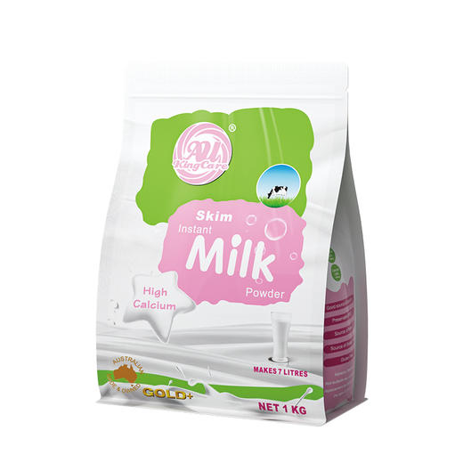 Au Kingcare 珍澳高钙脱脂速溶奶粉卡扣装 商品图4
