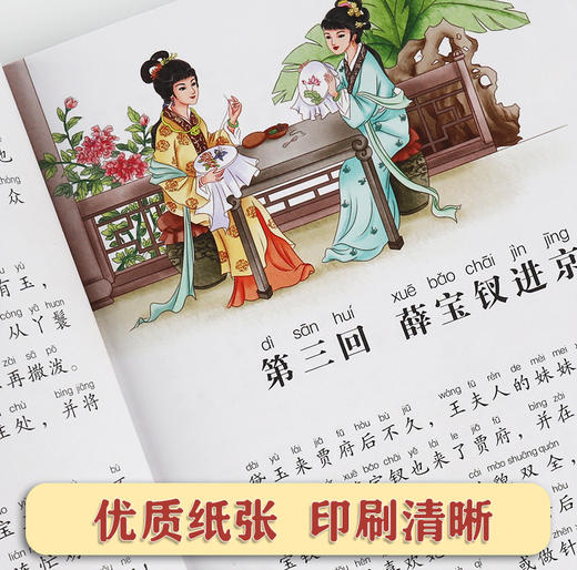 爱德少儿 四大名著 注音美绘版西游记水浒传红楼梦三国演义儿童绘本 商品图6