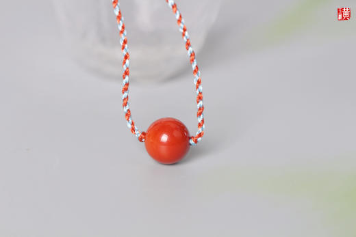 【锦瑟流连】南红圆珠项链 商品图1