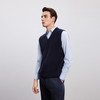 【V领无袖羊绒背心】羊绒世家秋冬男士新品100%山羊绒针织马甲套衫 商品缩略图2
