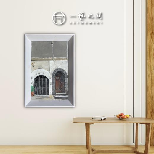 孙洪敏《印象-欧洲1》油画 20CMx30CM 约0.54平尺（已装框）【原作编号YH0011】 商品图2