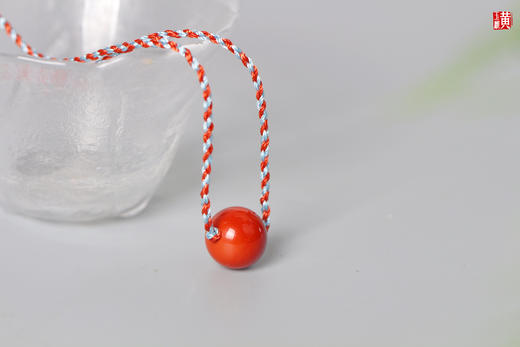 【锦瑟流连】南红圆珠项链 商品图2