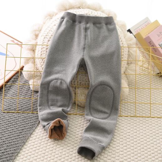 【儿童德绒保暖裤】校服神器 秋冬双层护膝蚕丝羊毛加厚打底裤 中大童秋裤 商品图5