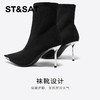 星期六气质尖头细高跟显瘦时装靴SSC4116318 商品缩略图8