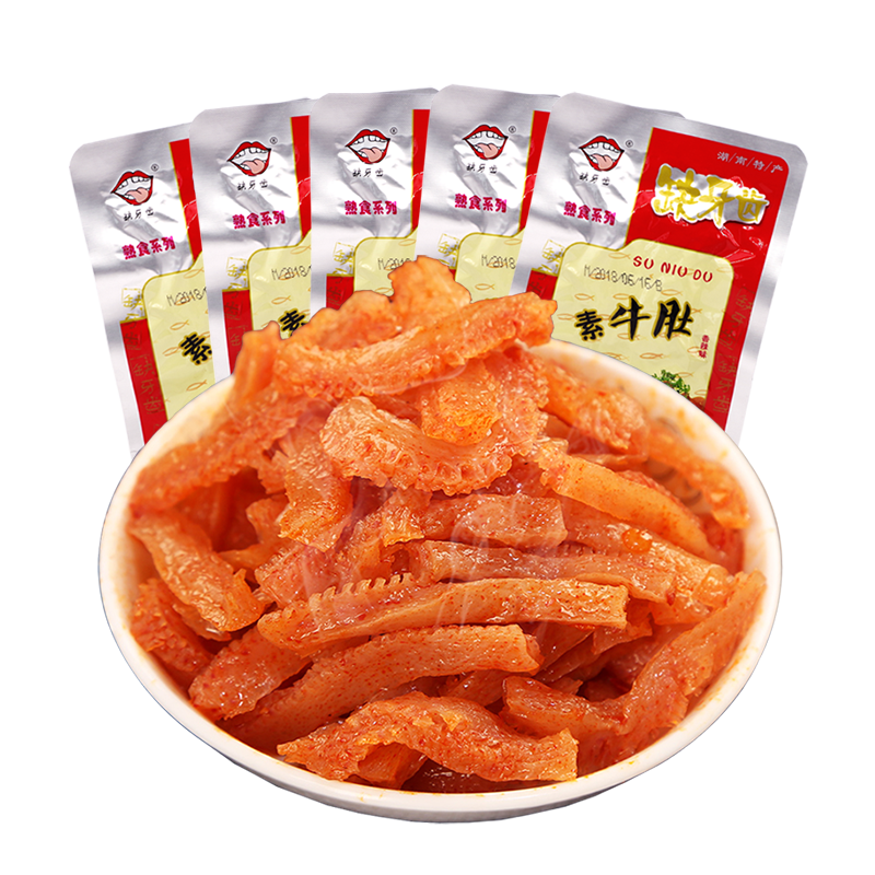 缺牙齿 香辣素牛肚 16g/袋