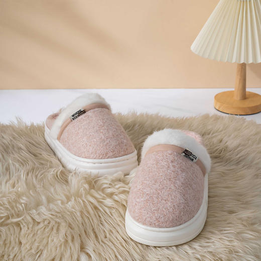 【远梦】女棉拖（呢绒系列）YM2412 商品图4