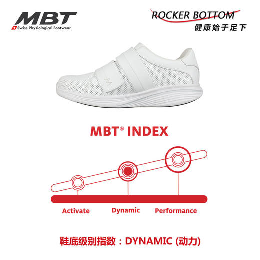 MBT足健康鞋女厚底休闲鞋足弓支撑缓解足跟压力轻量魔术贴ISA 商品图6