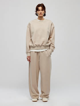 松紧腰头加绒卫裤