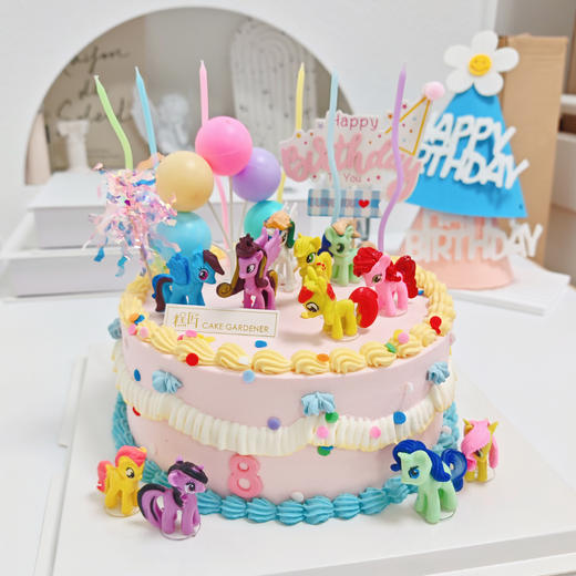 小马宝莉复古裱花蛋糕 商品图0