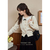 鹿向南「白茶月光」法式学院风毛衣 商品缩略图1
