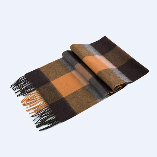 鑫缘 羊毛流苏保暖围巾 HB4768 商品图4