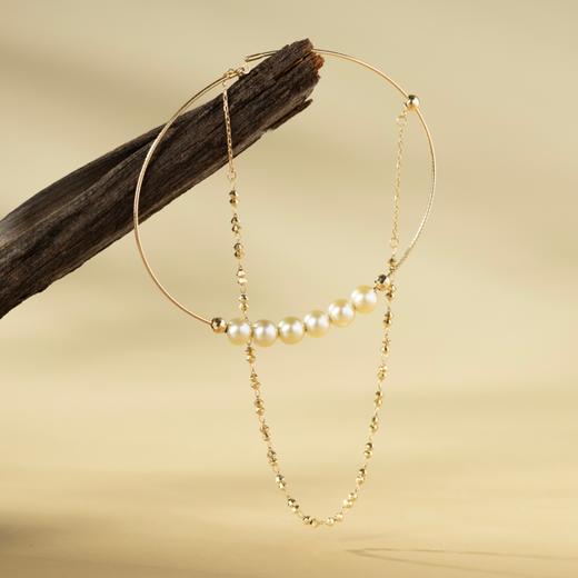 菜菜家羽皇金珍珠手链|珍珠届的金色小灯泡！万元品质，贵气又复古 商品图7