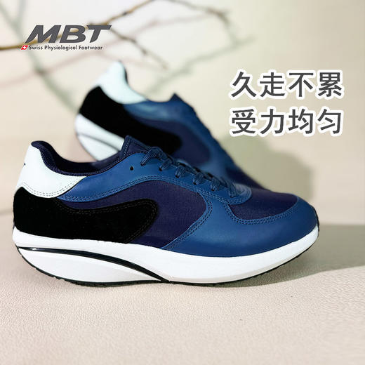 MBT足健康鞋男厚底经典休闲鞋 纠正走路姿势 足弓支撑缓震 SANDO 商品图1