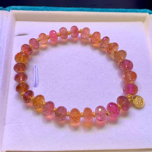 7-5mm芬达橙碧玺手链 商品图1