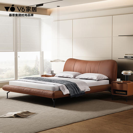 BFC1-238丨BFC1-238-A沙丘·极简意式皮床 商品图5
