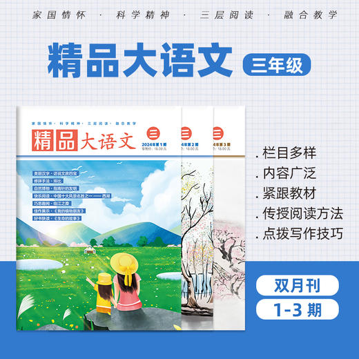 【绝版】小学刊《精品大语文》2025年订阅适合1-6年级同步语文书绘本 商品图2