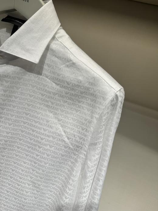 E ARMANI 衬衫男  6D1C861NIUZ-F119 FNT.BIANCO A. 商品图2