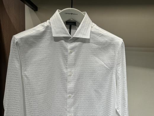 E ARMANI 衬衫男  6D1C861NIUZ-F119 FNT.BIANCO A. 商品图1