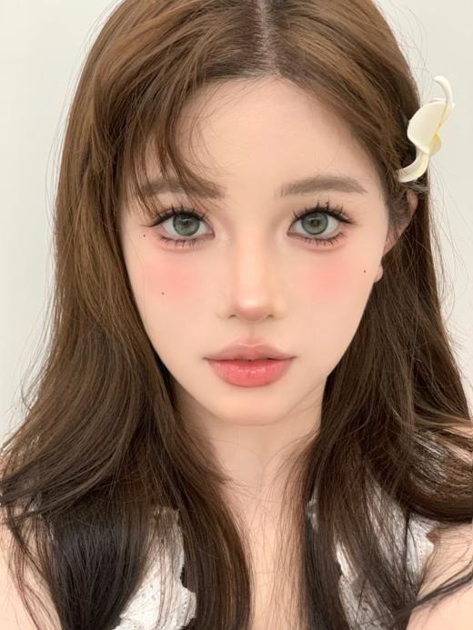 Bollycon旗下 ·日抛 ·海派椰椰&小陨星· 14.2mm白狮参考中等直径 · 韩产日抛 商品图3