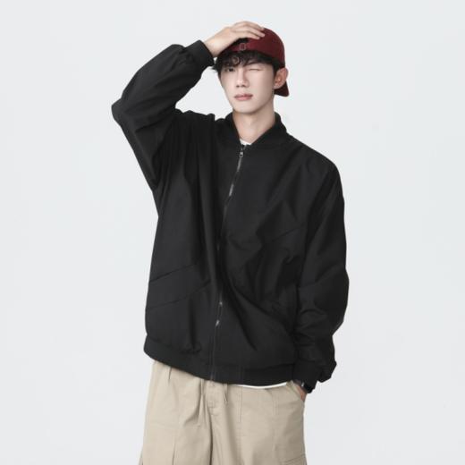 🔅🔅🔅【罗蒙情侣款运动休闲棒球服外套JK0799款】🌷▸初秋装备一站式购齐 🌟▸4D立体宽松剪裁，👊胖瘦都能穿，💅修身百搭 商品图2