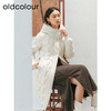 oldcolour冬季新品*时尚洋气收腰修身中长款羽绒服女P420911A1 商品缩略图2