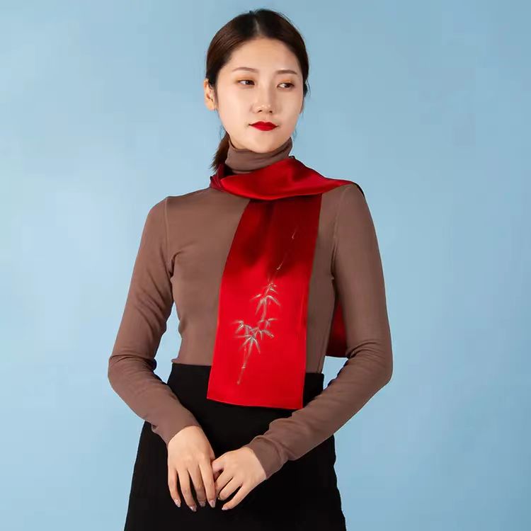 青云染/ClouDyeing【手绘双面小长巾】