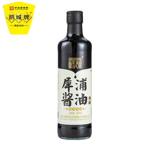 鹃城牌 犀浦酱油特级酿造500ml 商品图1