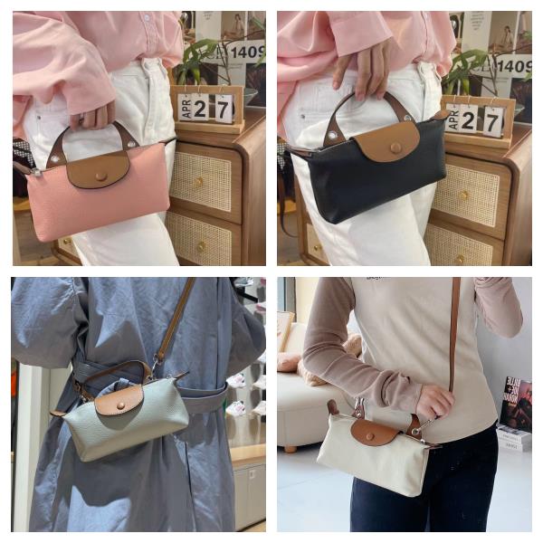 【限时秒杀】工厂清仓，仅此一批??爆款Mini饺子包，进口Togo头层牛皮！！高级感溢出屏幕，怎么搭配都好看～多色可选，经典百搭