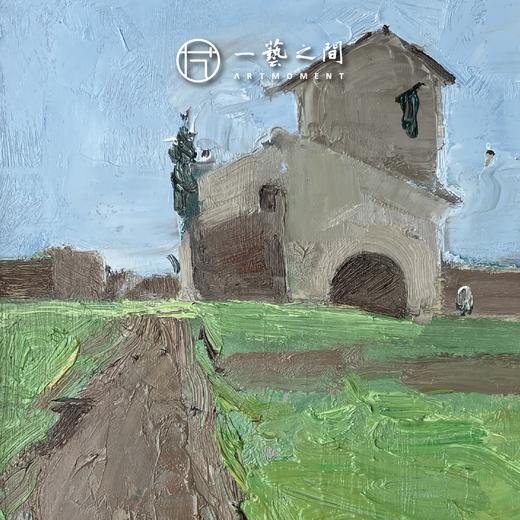 孙洪敏《印象-欧洲10》油画 20CMx30CM 约0.54平尺（已装框）【原作编号YH0020】 商品图1