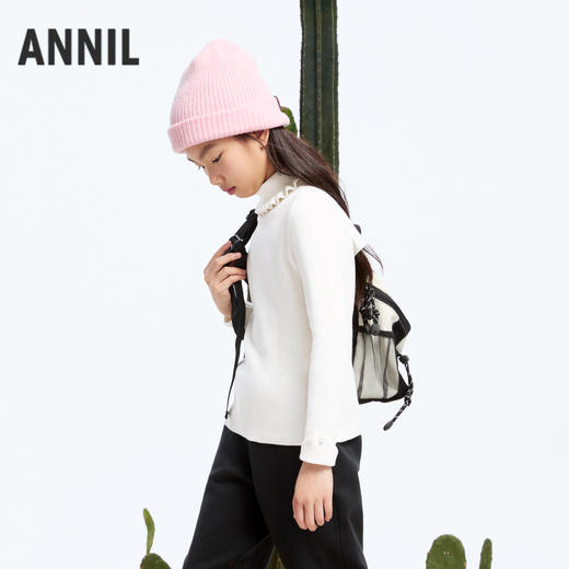 女童超柔棉弹力修身毛衣冬季新款安奈儿童装实体店同款AG444621 商品图2