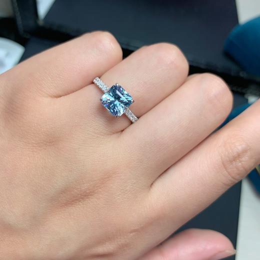 2.9ct 海蓝宝 戒指 商品图4