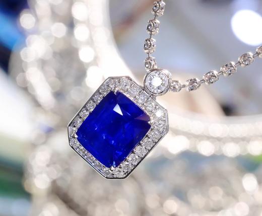 2.6ct 蓝宝石吊坠 商品图4