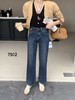 女直筒牛仔裤7502 商品缩略图4