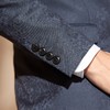 【WoolMark】柒牌西服男秋冬新款提花肌理商务休闲立领西装外套	127C71460 商品缩略图3