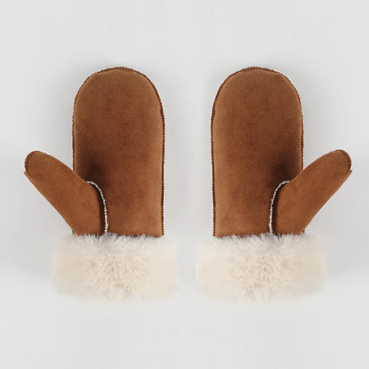 【3秒聚热，滑雪雷锋帽套装】秋冬麂皮绒雷锋帽毛绒加厚护耳帽保暖，支持多种佩戴万法等你来解锁，滑雪帽兔毛手套户外防寒套装QQ 商品图2