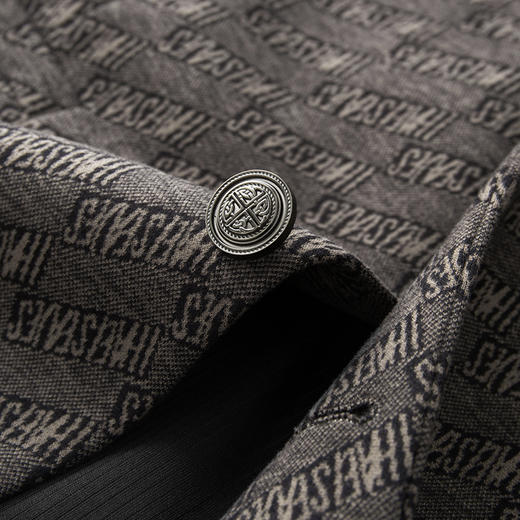 【新款DDA】大依优型品质西服外套商务夹克男宽松加肥加大码上衣胖子正装休闲 商品图3