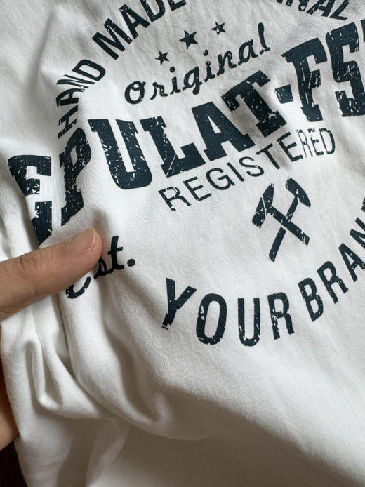 春秋—福利超值字母锤子圆领长袖男T【包邮/三天无理由退换】 商品图8