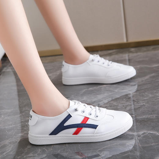 【福利款】女鞋韩版百搭休闲单鞋小白鞋舒适防滑学生鞋透气平底_ym 商品图6