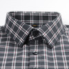 【羊毛混纺 加绒保暖】罗蒙秋冬男士长袖衬衫翻领保暖格纹休闲通勤百搭衬衣 商品缩略图4